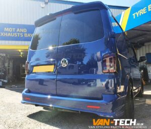 VW T5 T5.1 Transporter Rear Bumper Diffuser and Rear Barn Door Spoiler