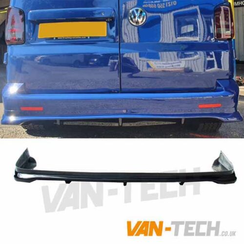 VW T5 T5.1 Transporter Rear Bumper Diffuser Spoiler