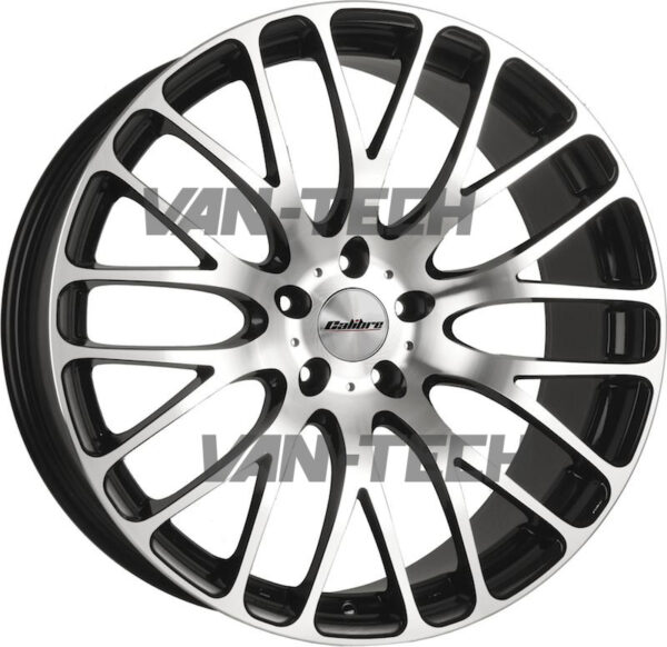 VW T5 T5.1 T6 Calibre Altus Alloy Wheels 20" Polished / Black