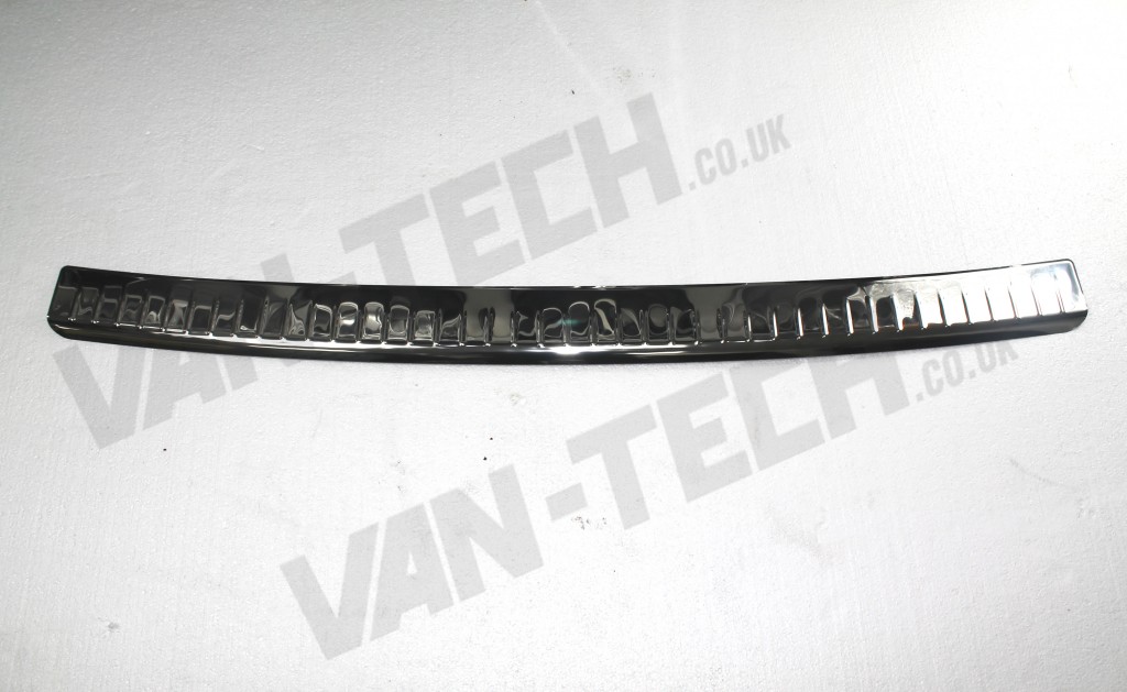VW Transporter T5 Van Rear bumper protector stainless steel | Van-Tech