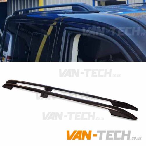 VW T6 T6.1 Black Aluminium Roof Rails SWB LWB