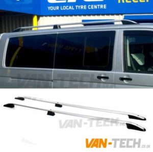 VW Transporter T5 T5.1 Roof Rails Aluminium SWB LWB