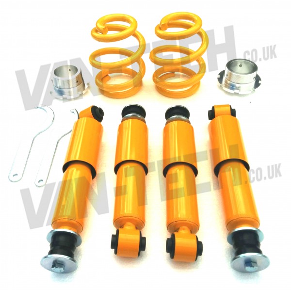 VW T4 Suspension Inc. Shock Absorbers, Springs, etc… VanTech