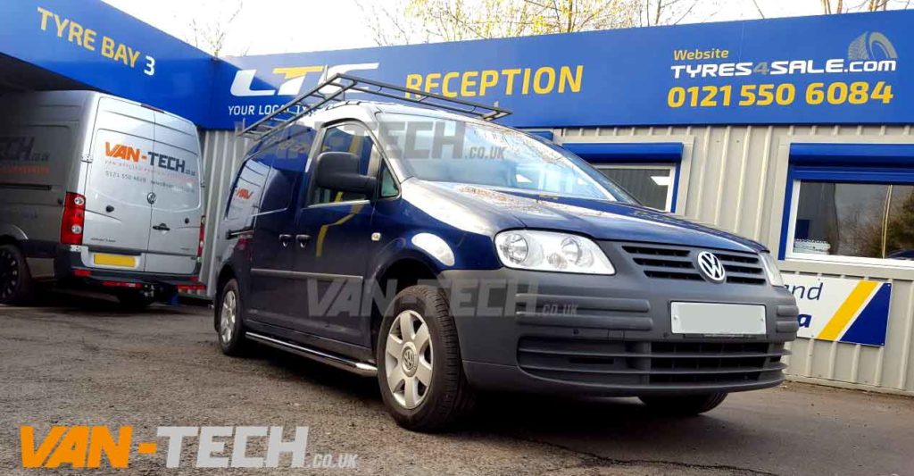 Volkswagen Caddy Sportline O.E Style Side Bars 2005 2015 VanTech