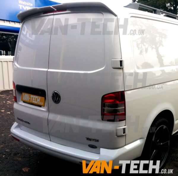 VW Transporter T5 T6 Rear Barn Door Spoiler Primer VanTech