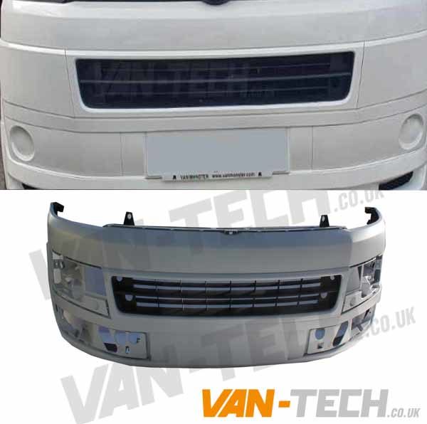 VW Transporter T5.1 Front Bumper Primed 2010 - 2015