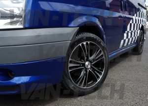 Ford Transit Van with Calibre Odyssey 18 inch Alloy Wheels fitted 2