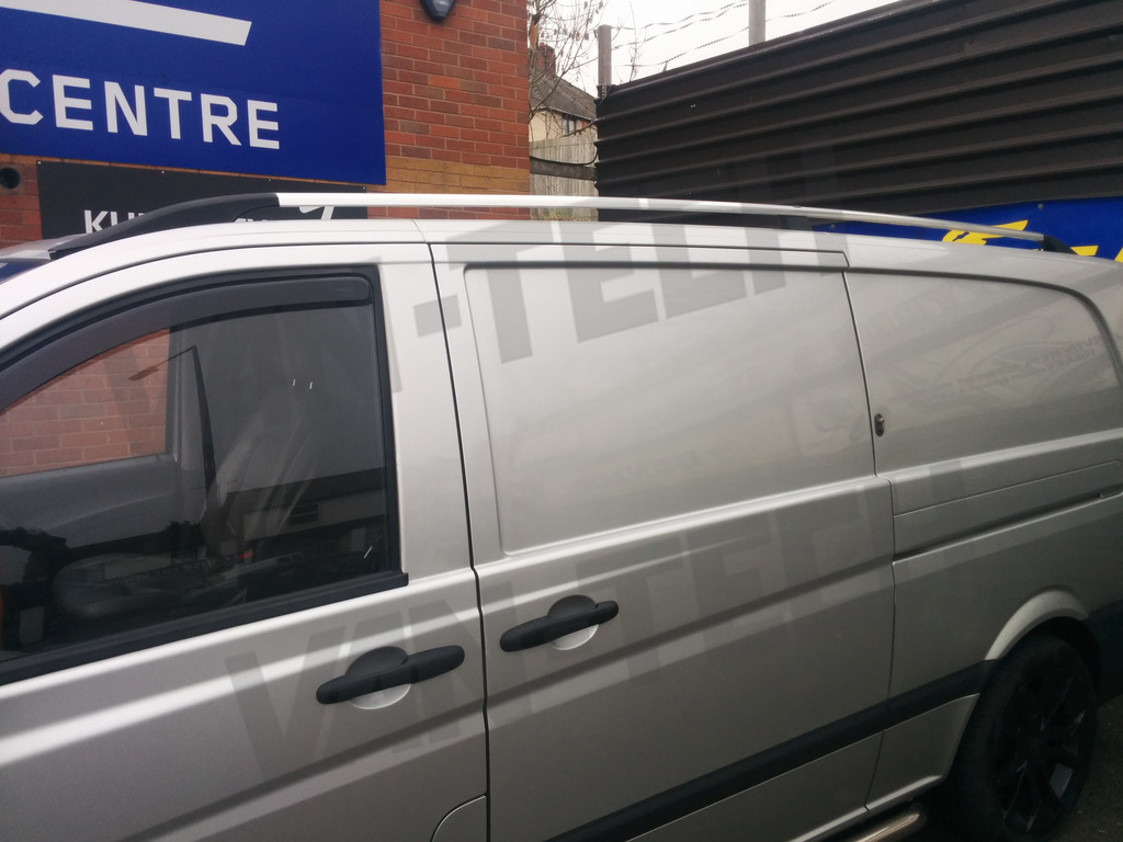 Mercedes roof rails #7