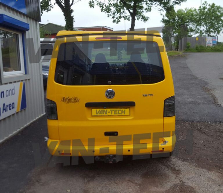 VW T5 LED Clear Replacement Rear Lights Tailgate or Barn Door