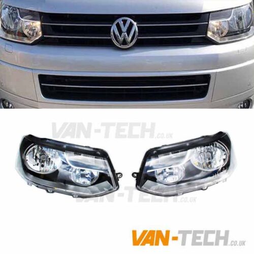 VW Transporter T5.1 Caravelle Headlights 2010 - onwards