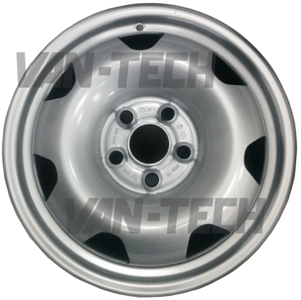 Alcar 9215 Silver 17" Steel Wheels VW Transporter T5 VanTech