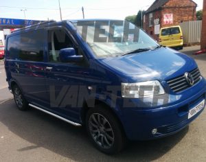VW Transporter T5 Van Combo deal Sportline style stainless steel Side Bars and Roof Rails