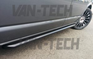 VW Transporter T5 black O.E Style side bars