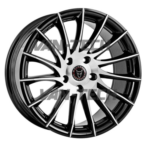 Wolfrace Aero Alloys Wheels 18″ VW T5 T5.1 T6 Polished / Black