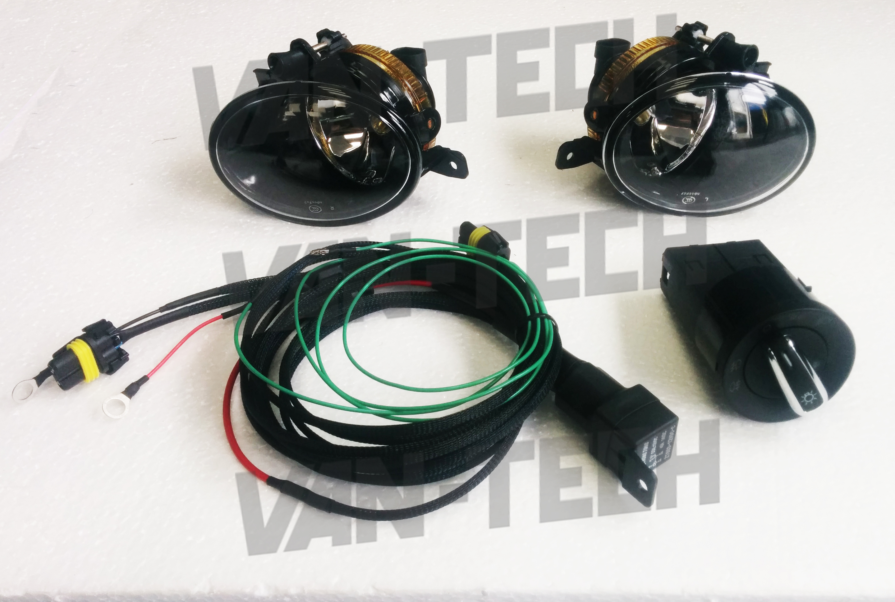 VW Transporter T5 to T5.1 Front End Conversion Styling Pack includes