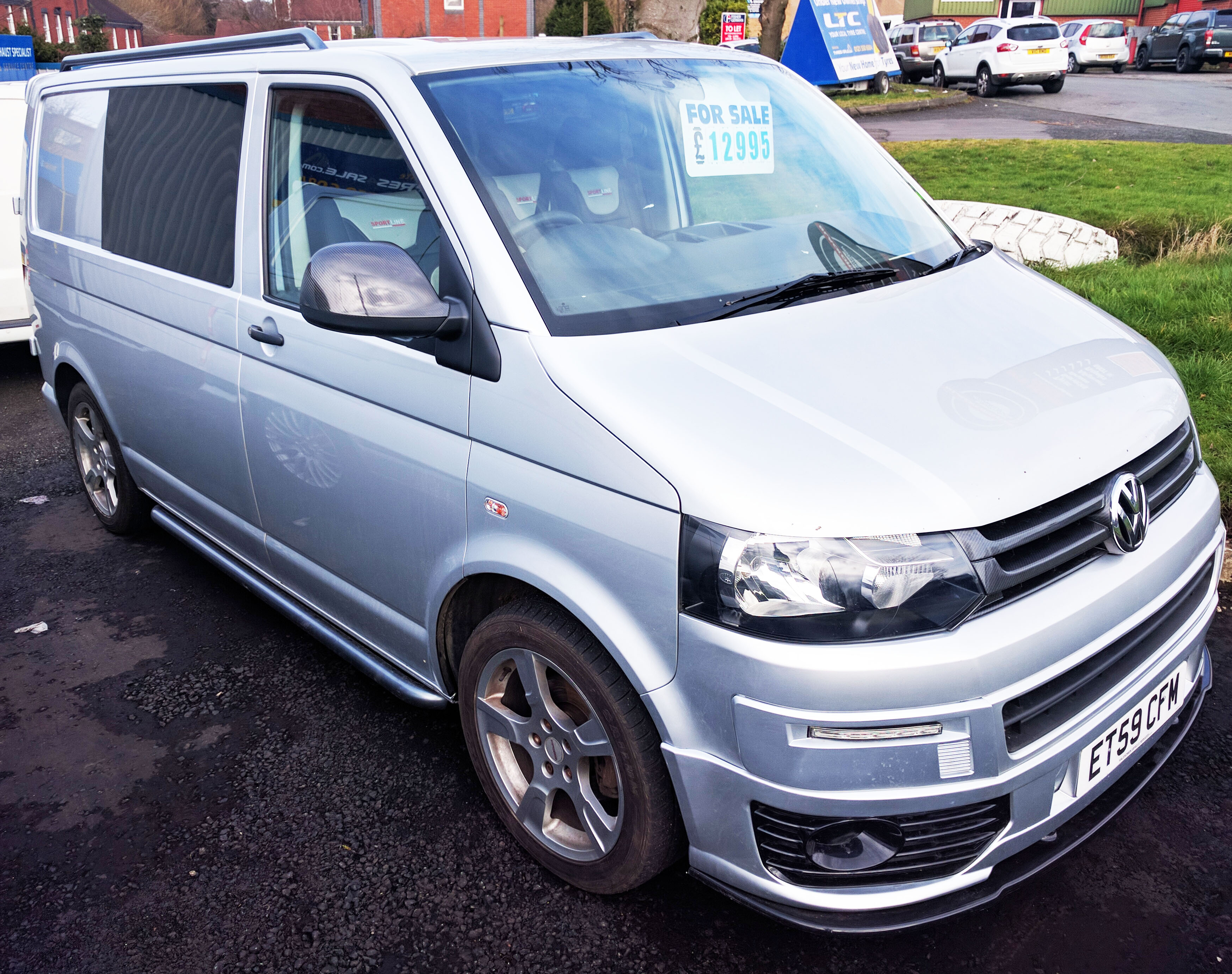 SOLD Volkswagen Transporter T5.1 T5 Van Silver 2010 2.0