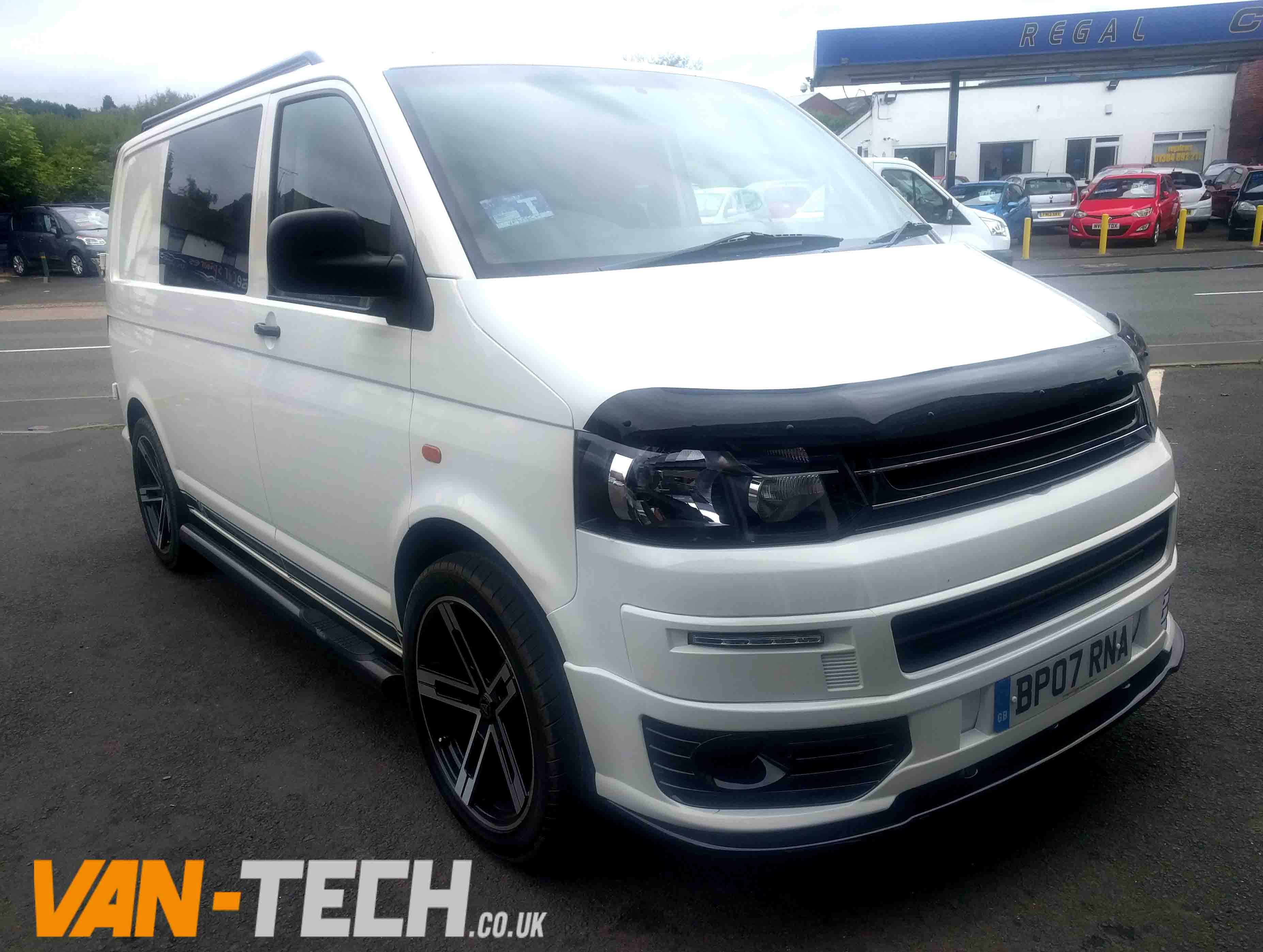 SOLD VW Transporter T5 Factory Combi Van White 2007 1.9 TDI SWB | Van-Tech