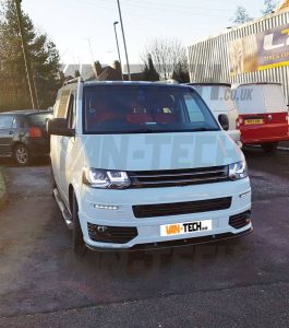 VW Transporter T5 to T5.1 front end conversion one day service after picture