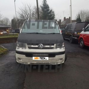 VW Transporter T5 to T5.1 front end conversion one day service before picture