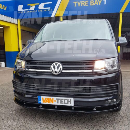 VW Transporter T6 Van Front Bumper Lower Splitter / Spoiler