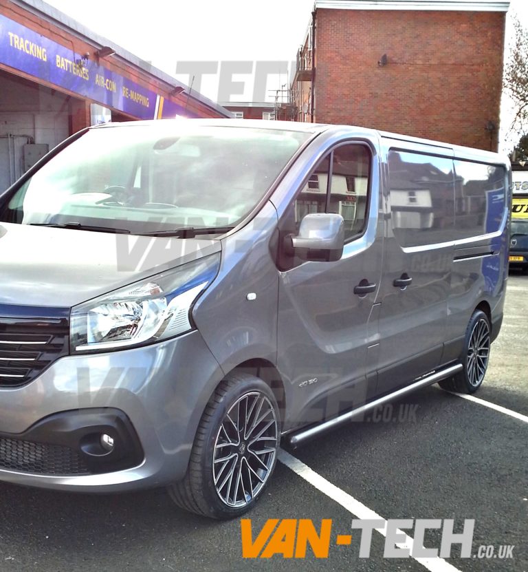 Renault Trafic New Shape with Side Bars and Wheels | Van-Tech