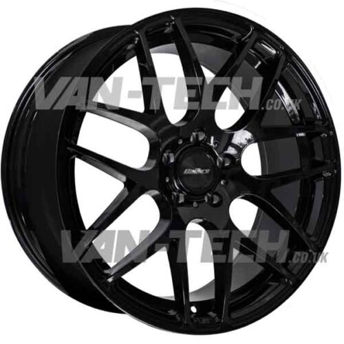 VW T5 T5.1 T6 Calibre Exile-R 18" Alloy Wheels Gloss Black