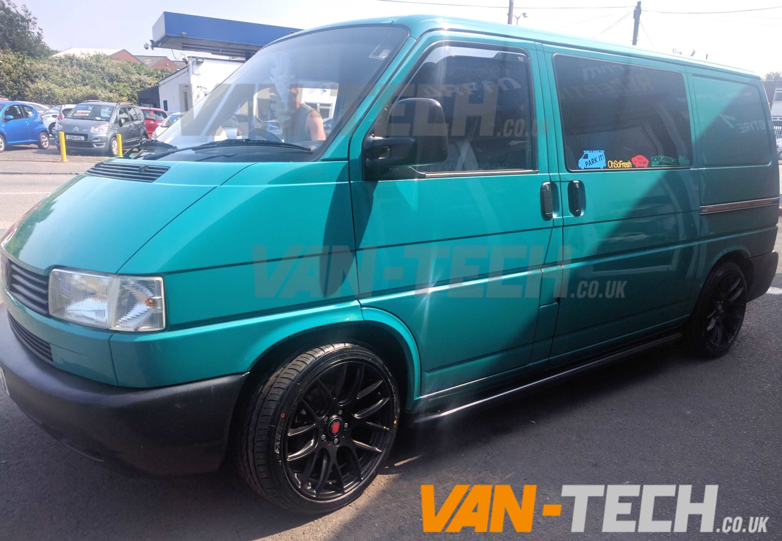 VW Transporter T4 with CS lite Alloy Wheels and O.E Sportline Style