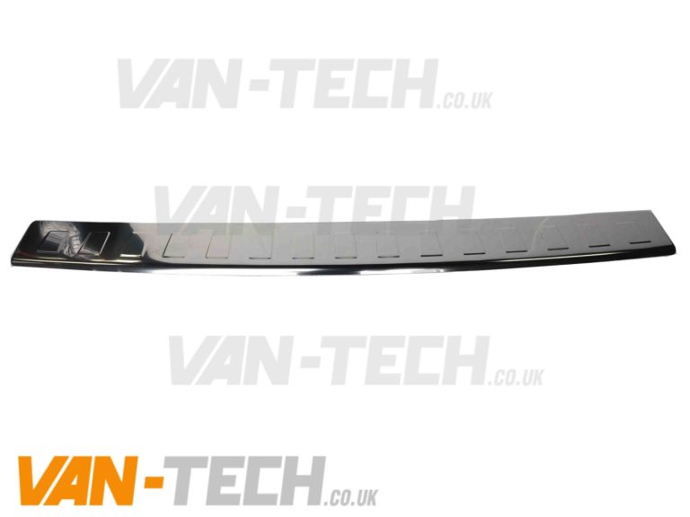 J&J AUTOMOTIVE Rear Bumper Sill Protector For VW Touran 2003–2009 – T304 Stainless Steel