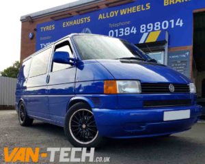 1:18 VW T4 Caravelle tuning profundo con llantas de aluminio real BBS de 17  pulgadas