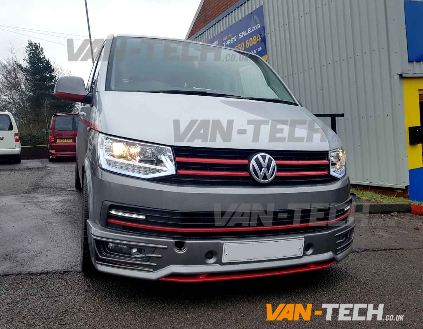 SPECIAL OFFER VW Transporter T6 LED DRL Light Bar Headlights | Van