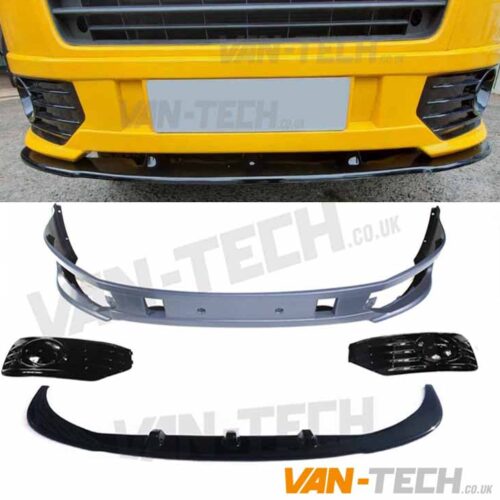 VW T5.1 Sportline Bumper and Lower Splitter Combo