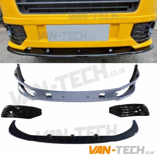 VW T5.1 Sportline Bumper and Lower Splitter Combo