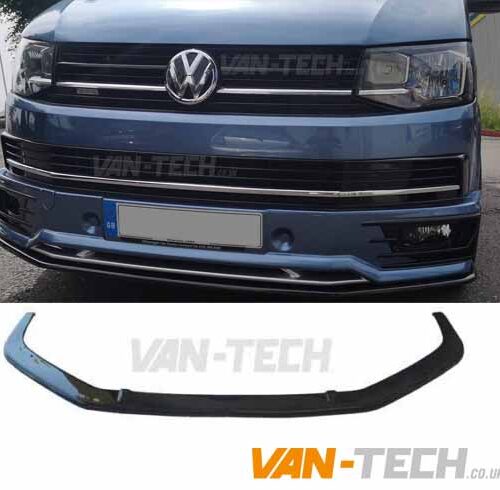 VW Transporter T6 Van Sportline Front Lower Splitter