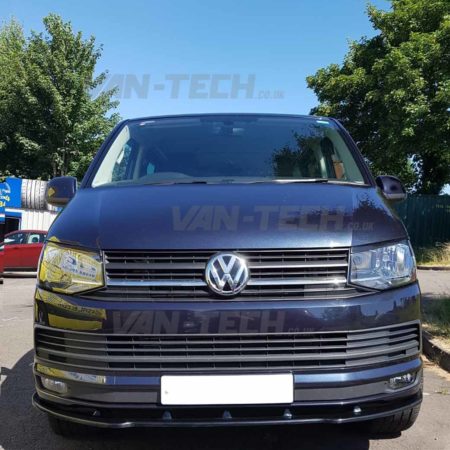 VW T6 Fitted with Side Bars, Lower Spiltter and Roof Rails