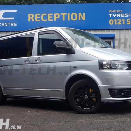 VW Transporter T5 fitted with lots of Van-Tech Accessories