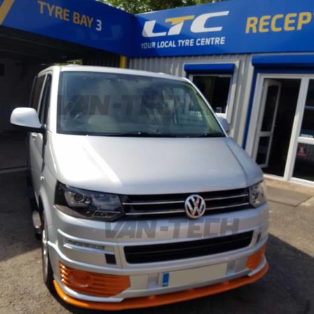 VW T5.1 Sportline Bumper and Splitter and Side Bars