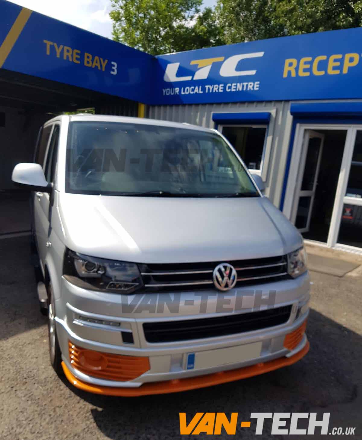 VW T5.1 Sportline Bumper and Splitter and Side Bars