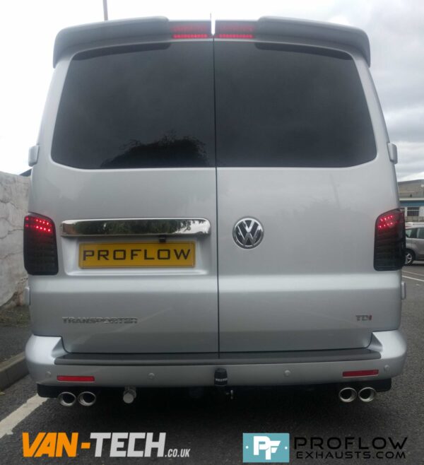 VW T5.1 fitted with Proflow Custom Stainless Steel Exhaust