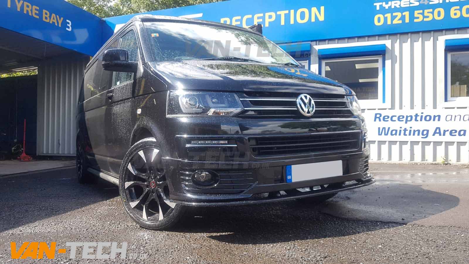 VW T5 to T5.1 Facelift Front End Conversion, Side Bars