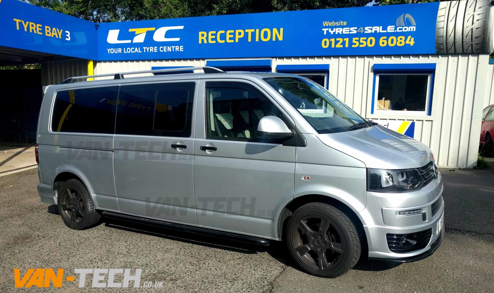 VW Transporter T5.1 fitted with lots of Van-Tech products