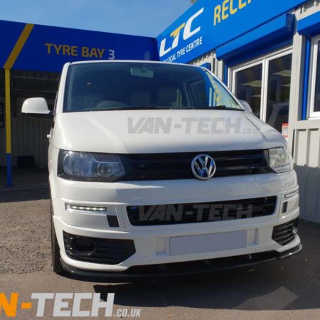VW T5.1 fitted with Sportline Bumper, Splitter and Side bars