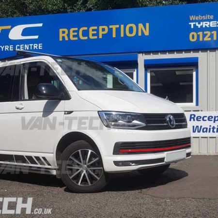 VW Transporter T6 fitted with Van-Tech Accessories