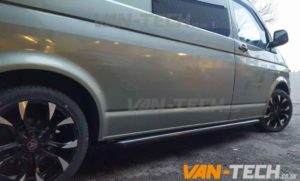 VW T5 T5.1 T6 Side Bars Black Sportline O.E Style