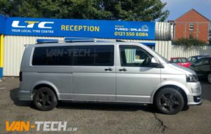 VW T5 T5.1 T6 Side Bars Black Sportline O.E Style