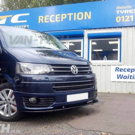 VW T5 fitted with Sportline Bumper Splitter and Side Bars