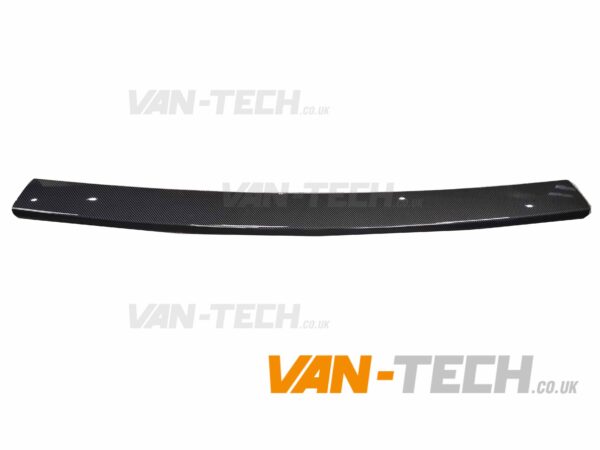 SPECIAL OFFER VW T6 T6.1 Rear Bumper Protector Tailgate Cover Carbon Fibre Effect