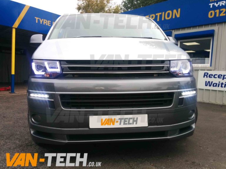 VW Transporter T5.1 LED DRL Light Bar Headlights 20102015