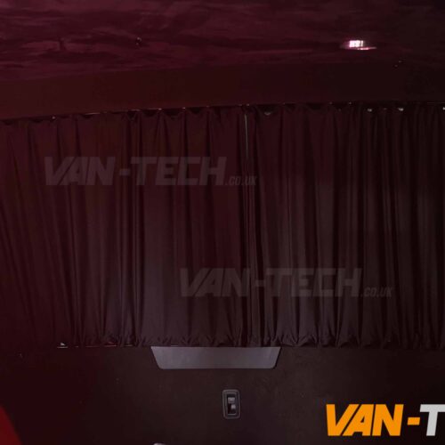 VW T6 Blackout Interior Curtain Tailgate