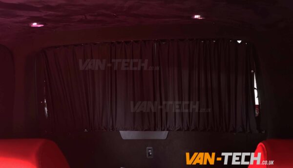 VW T6 Blackout Interior Curtain Tailgate