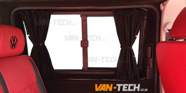 VW T6 Blackout Interior Curtain Side Loading Door